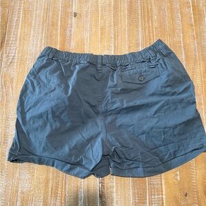 Chubbies Dark Gray/Blue Flat Front Men Shorts